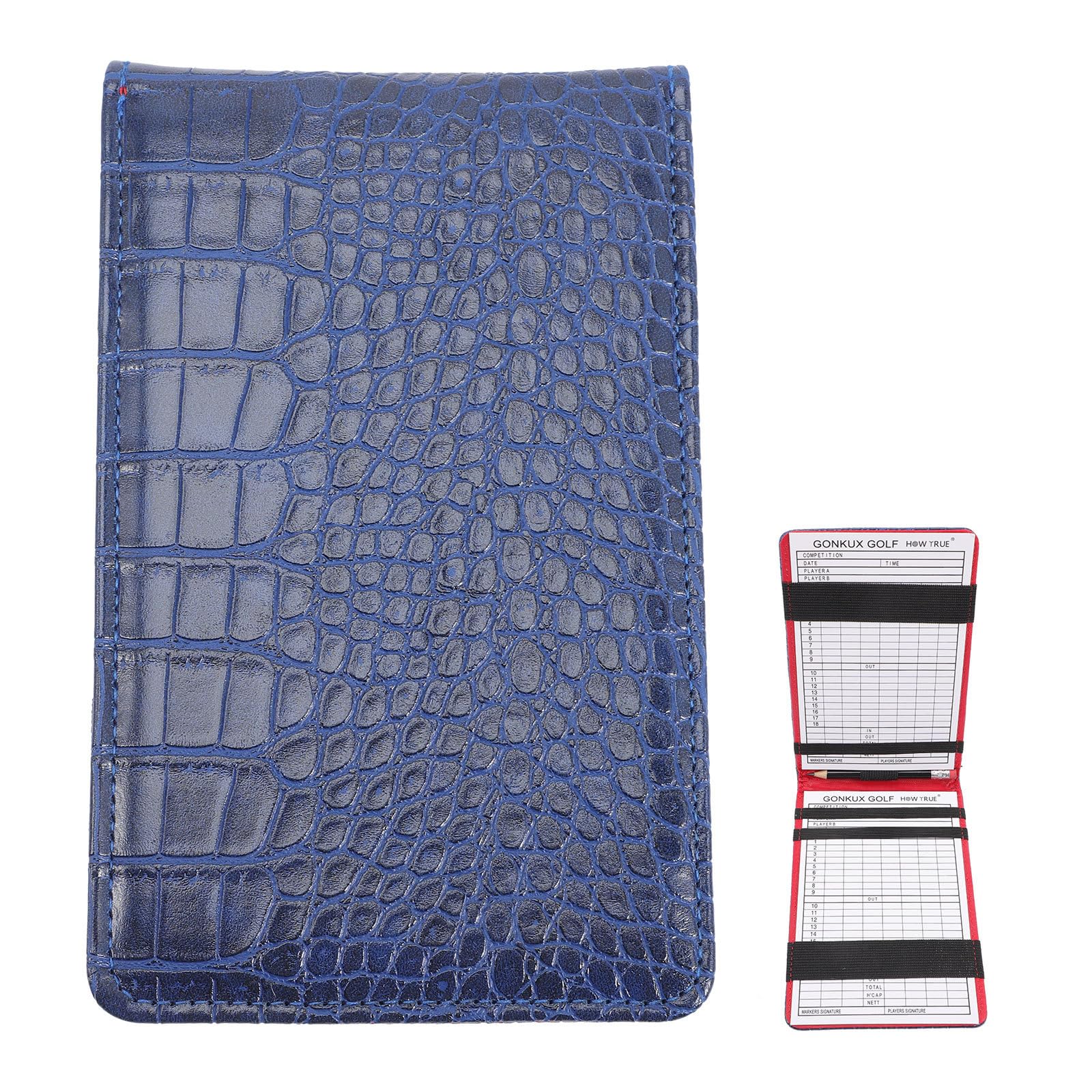 Amazon | INOOMP スコアカードホルダー ゴルフ スコアブック レザー